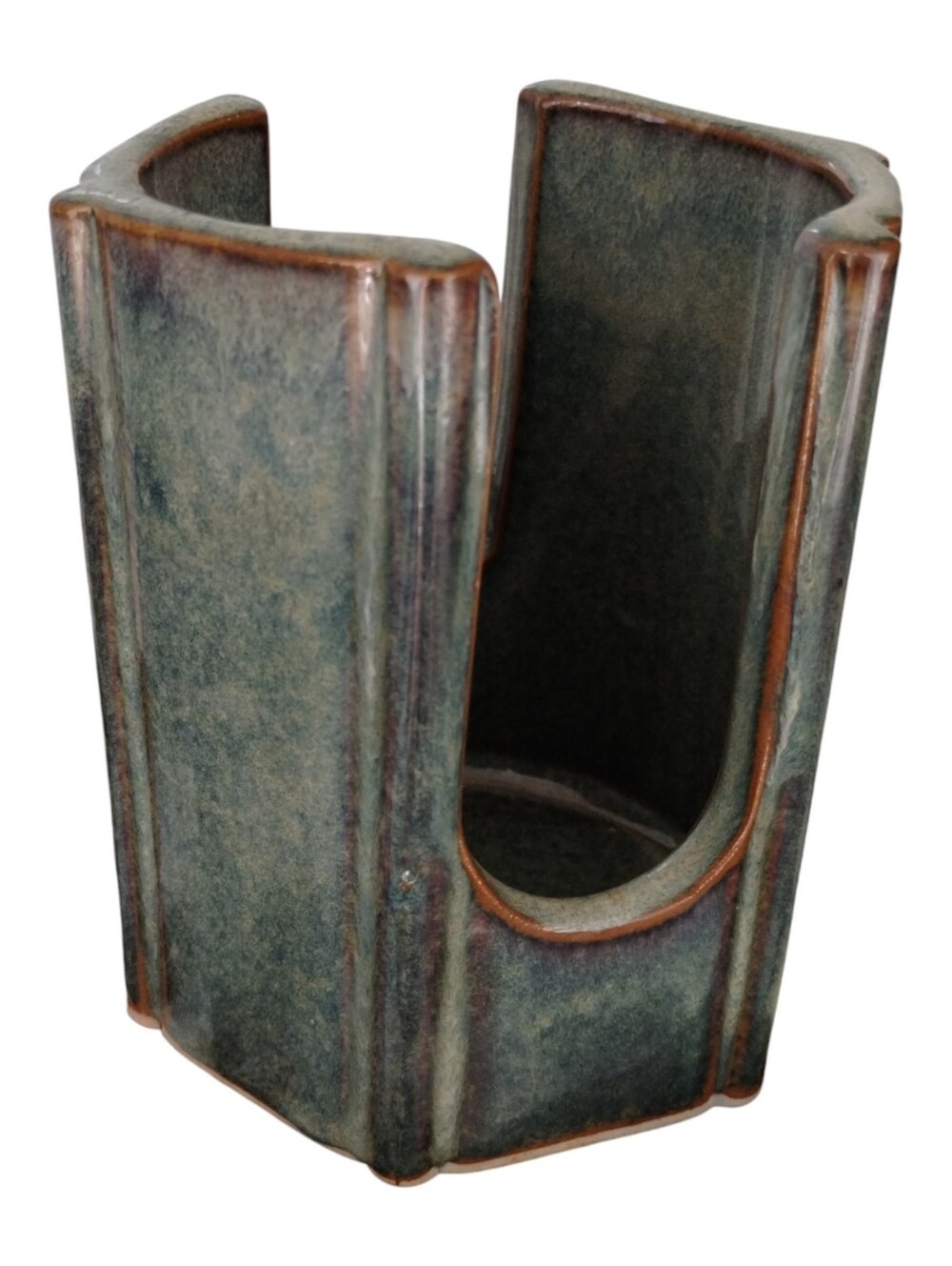 Pottery Holder Bathroom Cup Or Sponge Holder